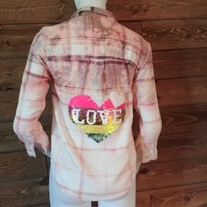 Customized Heart Girls Shirt T9